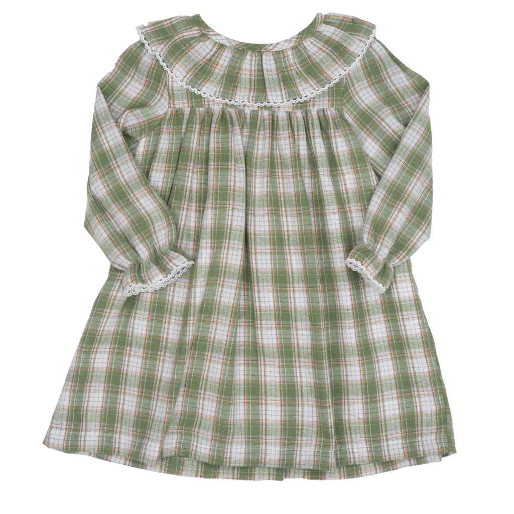 The Oaks Apparel Hunter Mallard Grove Plaid Dress