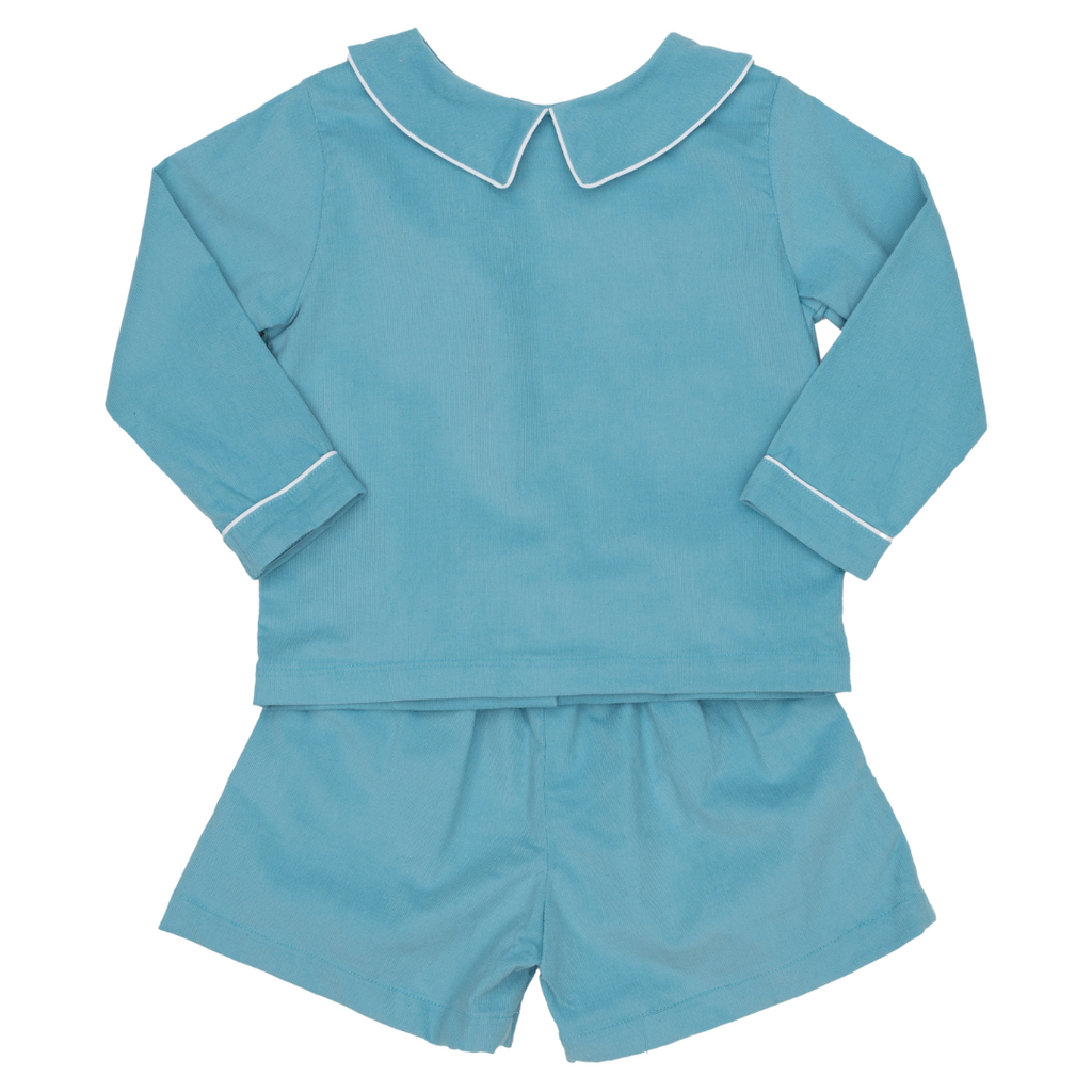 The Oaks Apparel John Heirloom Blue Short Set