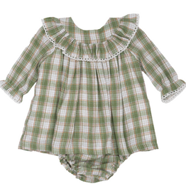 The Oaks Apparel Layla Mallard Grove Plaid Bloomer Set