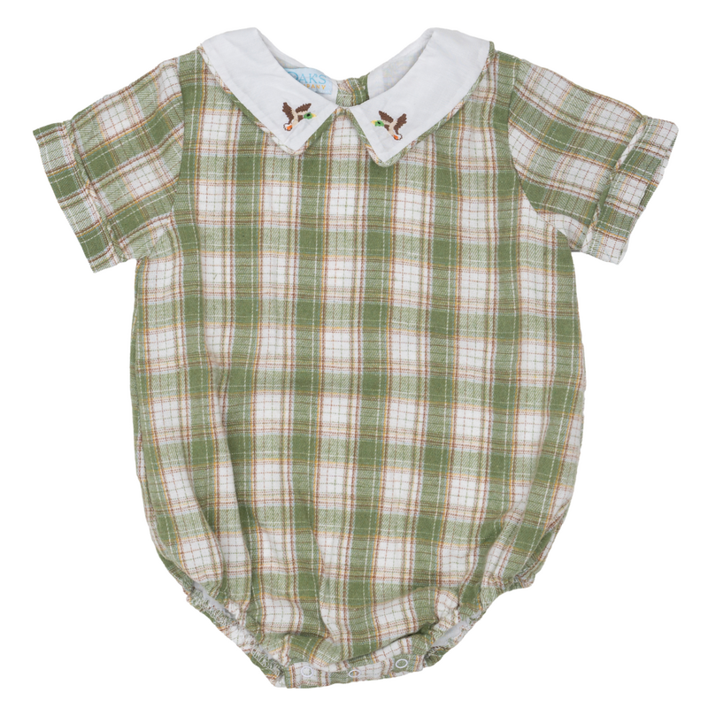 The Oaks Apparel Phillip Mallard Grove Plaid Bubble