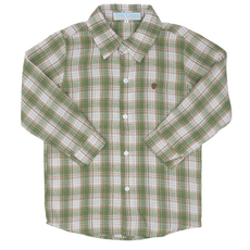 The Oaks Apparel William Mallard Grove Plaid Oxford