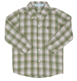 The Oaks Apparel William Mallard Grove Plaid Oxford