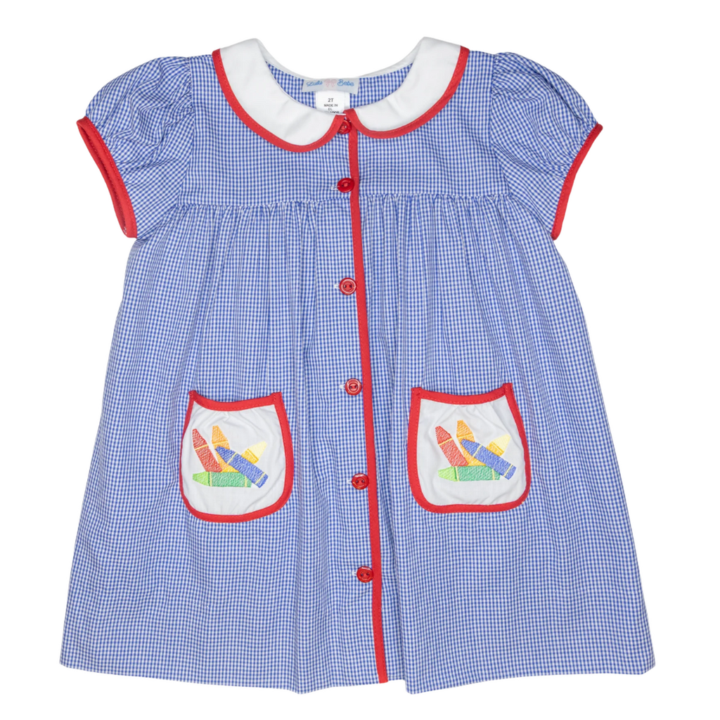 LULU BEBE BEA Dress- Back to School Applique