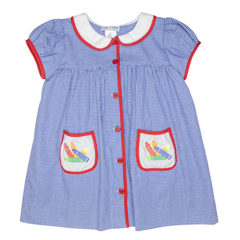 LULU BEBE BEA Dress- Back to School Applique