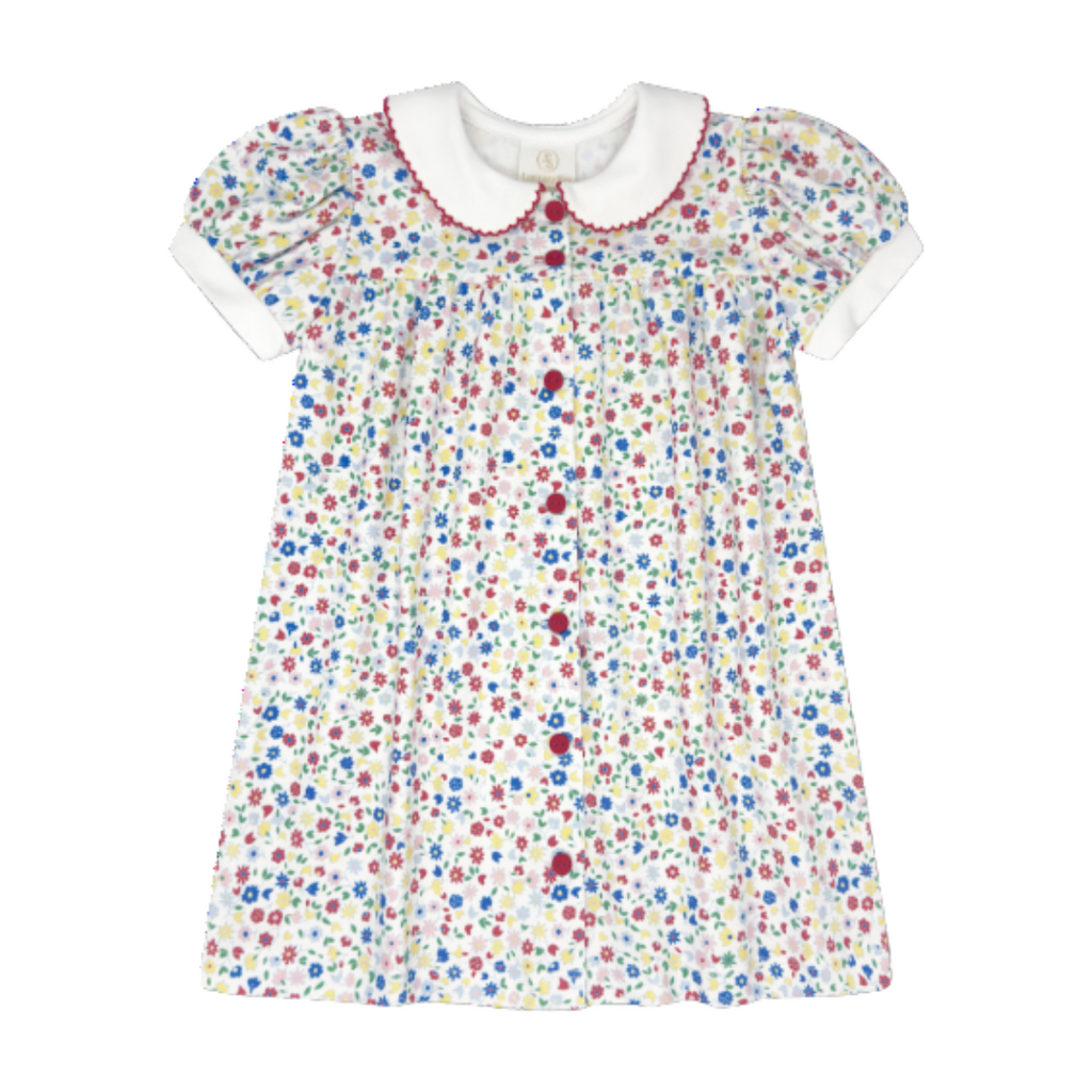 LULLABY SET BRECCAN DRESS-HOMEROOM BLOOMS