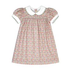 LULLABY SET MEMORY MAKING SCALLOP DRESS-AUTUMN GARDEN