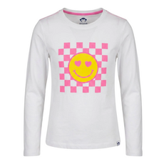 Appaman White Elara Smiley FaceTee
