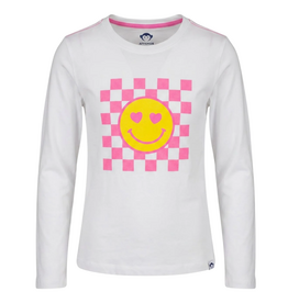 Appaman White Elara Smiley FaceTee