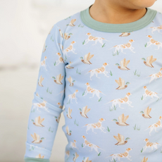LUNA+ARLO Duck and Hound Long Pajamas