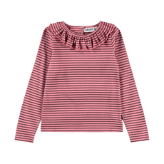 MOLO Rica Pink Bark Stripe Top