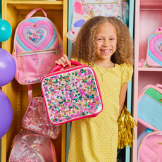 PACKED PARTY "Audrey" Bow & Jewels Confettie Insulated Lunchbox