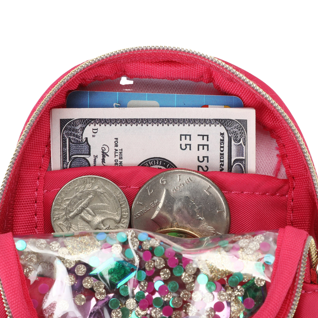 PACKED PARTY "Audrey" Mini Confetti Backpack Bag Charm