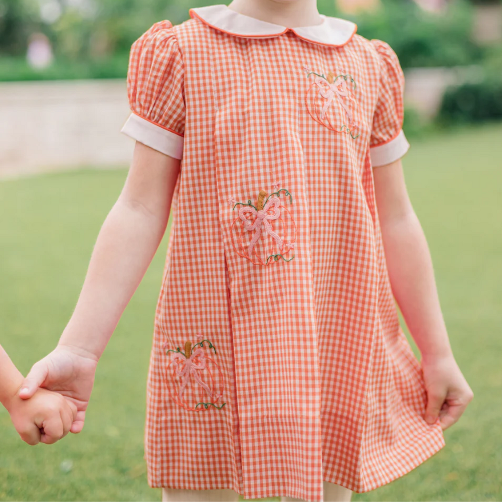 THE PROPER PEONY Porter Pumpkin Dress