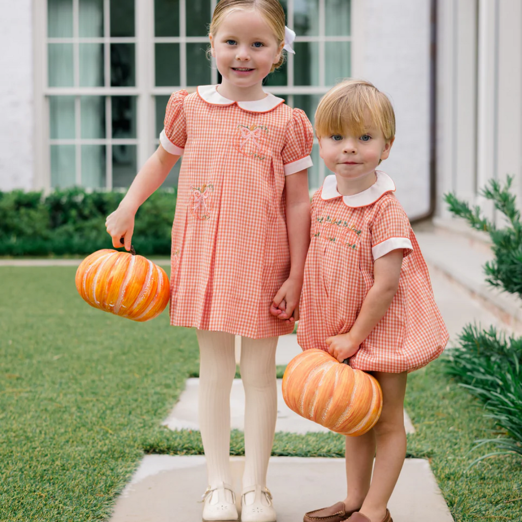THE PROPER PEONY Porter Pumpkin Dress