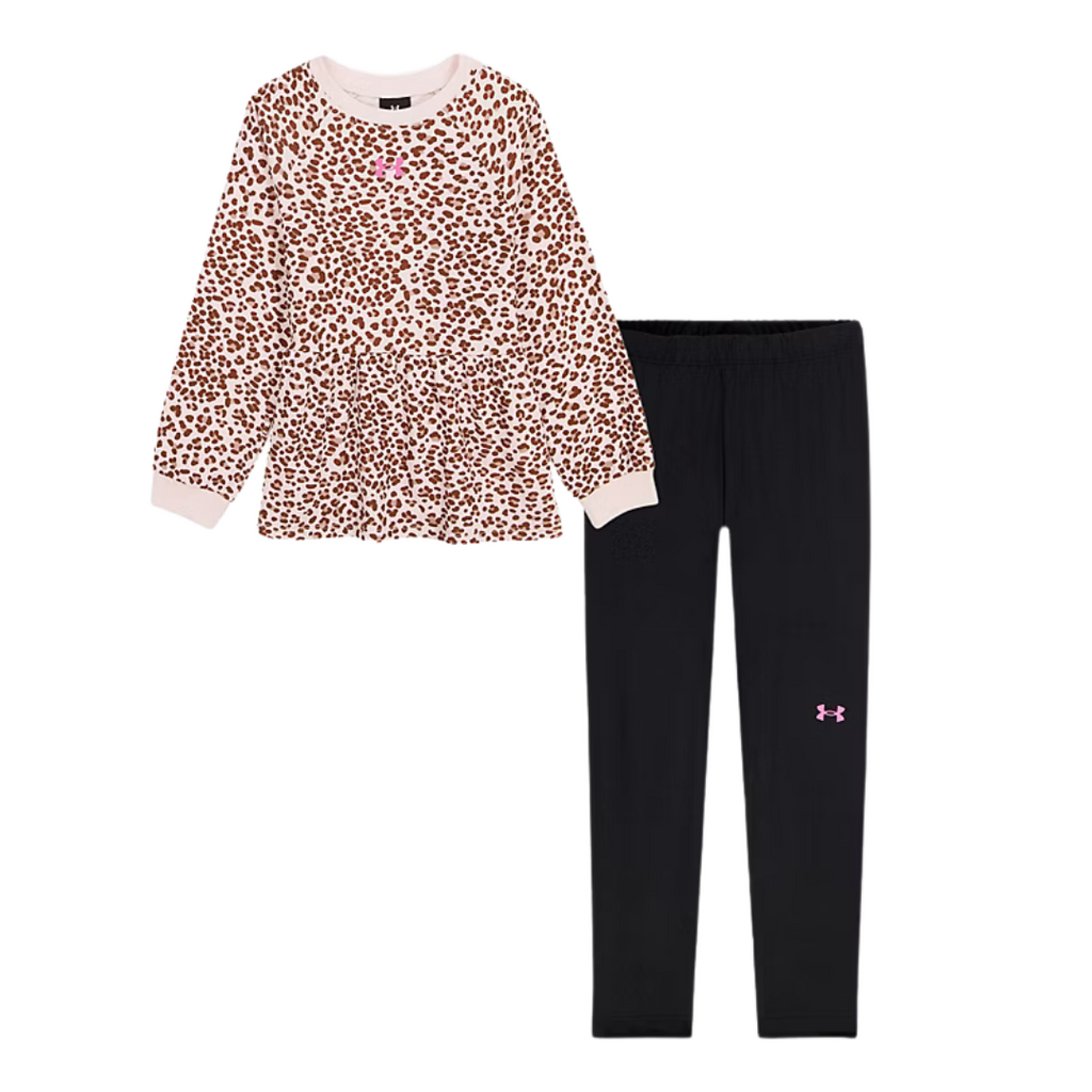 UNDER ARMOUR UA PRINT FLEECE TUNIC SET