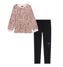 UNDER ARMOUR UA PRINT FLEECE TUNIC SET