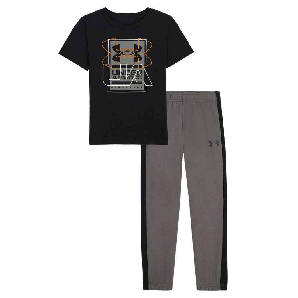 UNDER ARMOUR UA SS LOGO JOGGER SET
