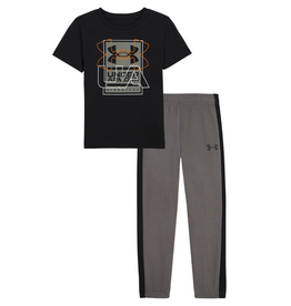 UNDER ARMOUR UA SS LOGO JOGGER SET