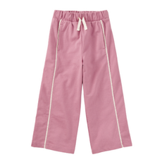 LACE TRIM TRACK PANTS Hydrangea