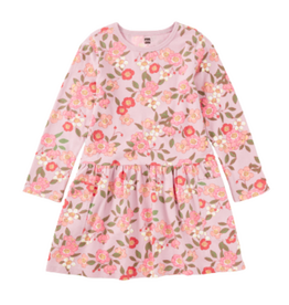 LONG SLEEVE POCKET DRESS Rosa Canina