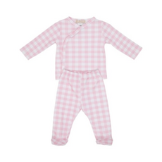 THE BEAUFORT BONNET COMPANY CAMERON CROSS-FRONT SET - Palm Beach Pink
