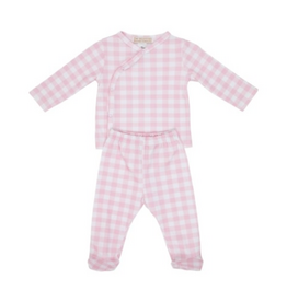 THE BEAUFORT BONNET COMPANY CAMERON CROSS-FRONT SET - Palm Beach Pink