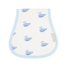 THE BEAUFORT BONNET COMPANY OOPSIE DAISY BURP CLOTH Merrimack Quack Quacks