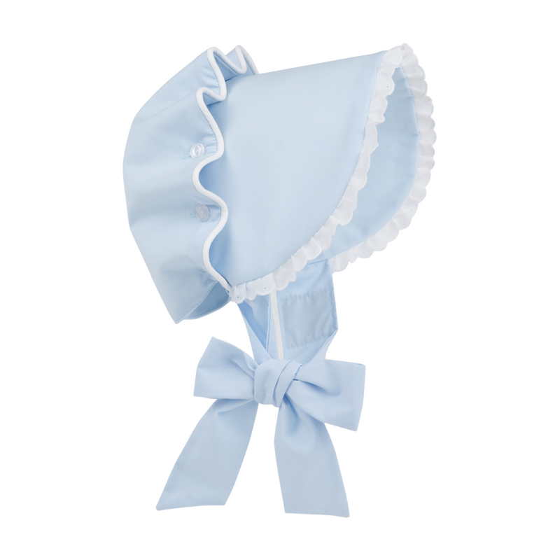 THE BEAUFORT BONNET COMPANY BellefaireBonnet-BrCloth/Eyelt Buckhead Blue