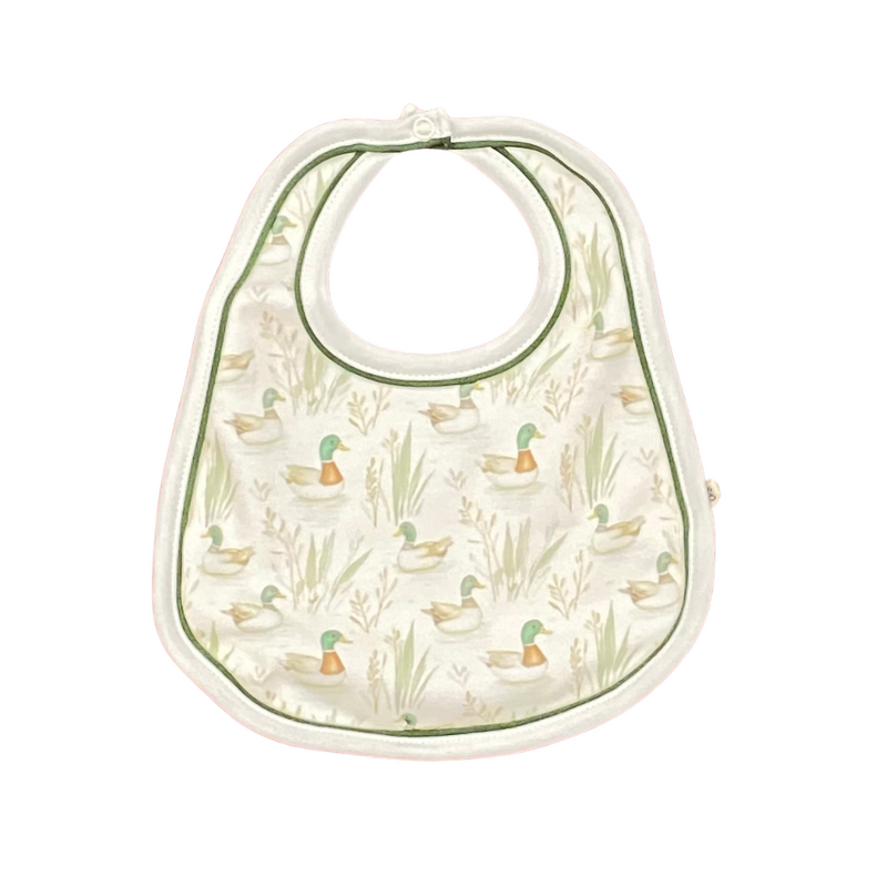 LUNA+ARLO Mallard's Pond Bib Moss