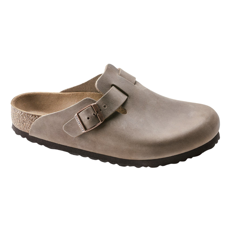 birkenstock BOSTON OILED LEATHER TABACCO BROWN
