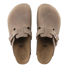 birkenstock BOSTON OILED LEATHER TABACCO BROWN