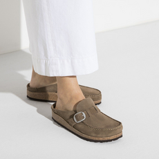 birkenstock BUCKLEY SUEDE-GRAY TAUPE