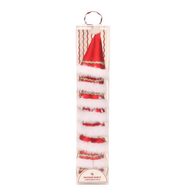 PACKED PARTY Mini Santa Hats Party Set