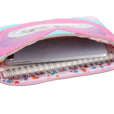 PACKED PARTY "Taylor" Quilted Hearts Confetti Pencil Pouch