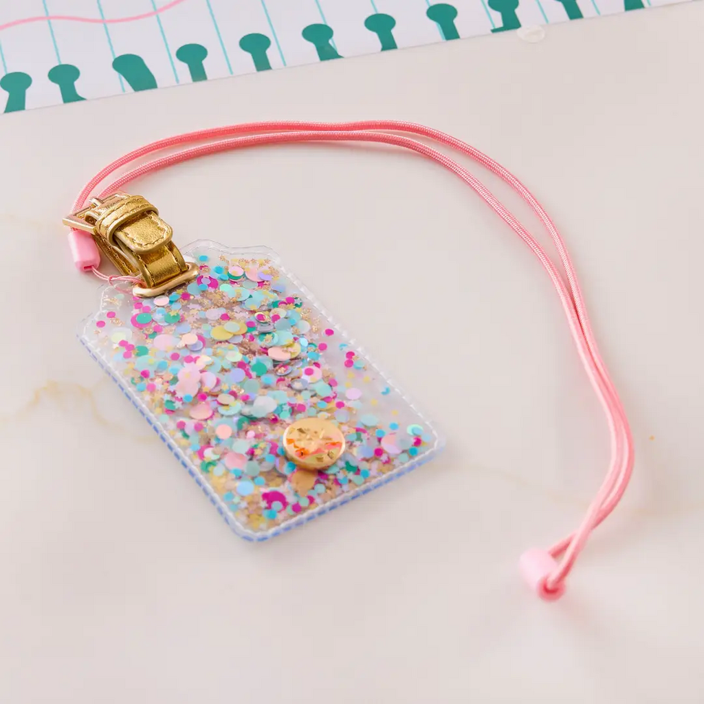 PACKED PARTY Confetti Filled Lanyard