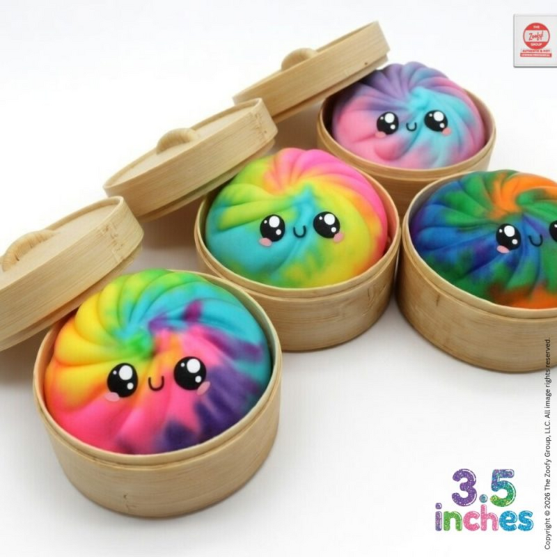3.5" Tie Dye Mystery Dumpling Mini
