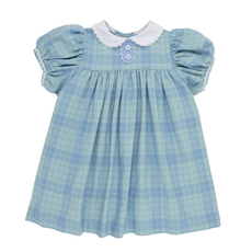 THE BEAUFORT BONNET COMPANY MARY DAL DRESS-WOVEN YARN Audubon Park Plaid