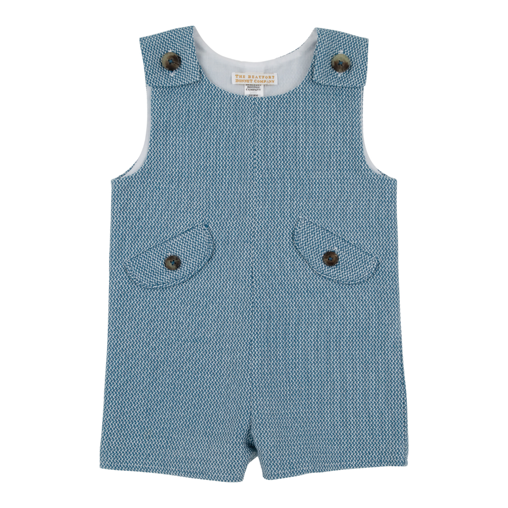 THE BEAUFORT BONNET COMPANY PRESCOTT POCKET JON JON-TWEED Barnsley Blue
