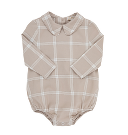 THE BEAUFORT BONNET COMPANY PETER PAN COLLAR-ONSIE-FLANNEL-LS Thompson Park Plaid
