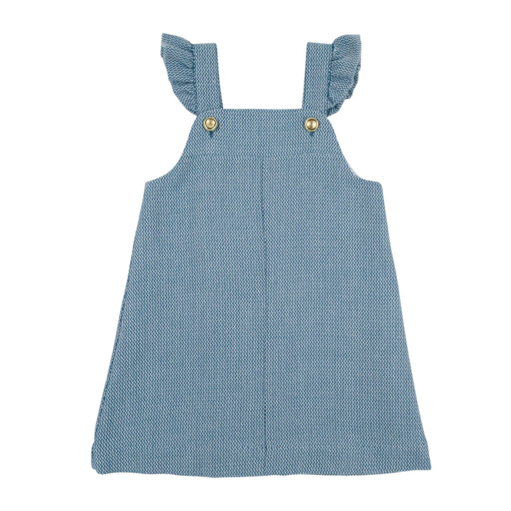 THE BEAUFORT BONNET COMPANY JULIA JUMPER-TWEED Barnsley Blue/Palmetto Pearl