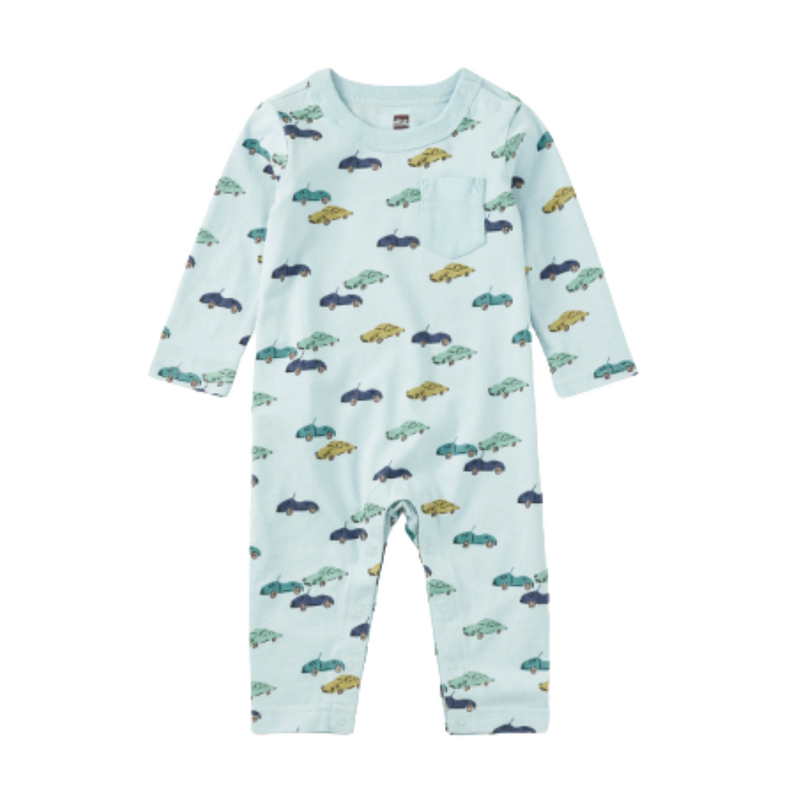 LONG SLEEVE POCKET BABY ROMPER
