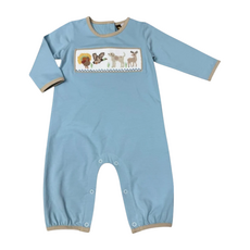 BANANA SPLIT Boys Life Smocked Romper