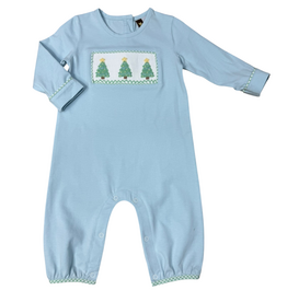 BANANA SPLIT O' Christmas Tree Boys Romper