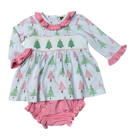 BANANA SPLIT O' Christmas Tree Bloomer Set