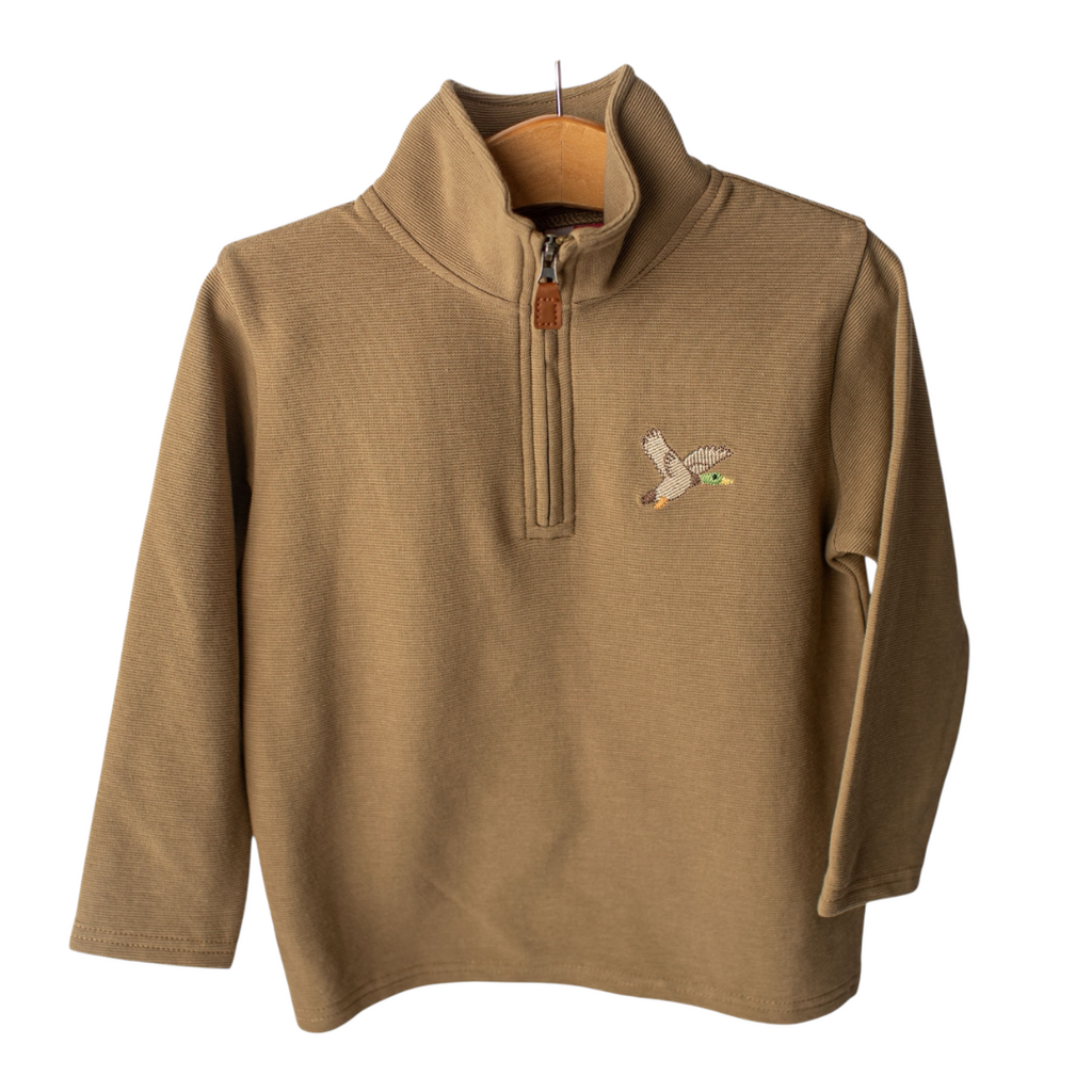 BANANA SPLIT Duck Boys 1/4 Zip Pullover