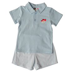 BANANA SPLIT Rebal Boys Short Set