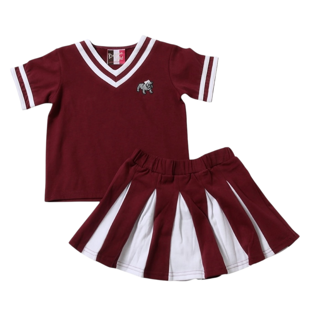 BANANA SPLIT Dawgs Pleated Skort Set