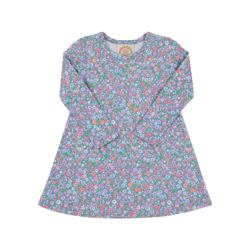 THE BEAUFORT BONNET COMPANY LS POLLY PLAY DRESS Mountain Brook Mini Floral