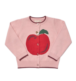 PINK CHICKEN Girls Maude Sweater - Crisp Apple