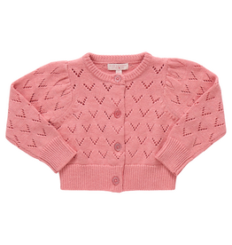 PINK CHICKEN Girls Connie Sweater - Pink  7Y